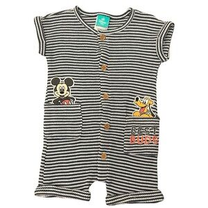 Disney Mickey & Friends 6/9 month short sleeve romper
